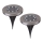 Globo - К-кт 2x LED Соларна лампа LED/0,8W/3V IP44 300 mAh