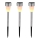 Globo - К-кт 3x Соларна лампа 3xLED/0,06W/1,2V IP44 200 mAh
