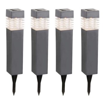 Globo - К-кт 4x LED Соларна лампа LED/0,06W/3,2V IP44