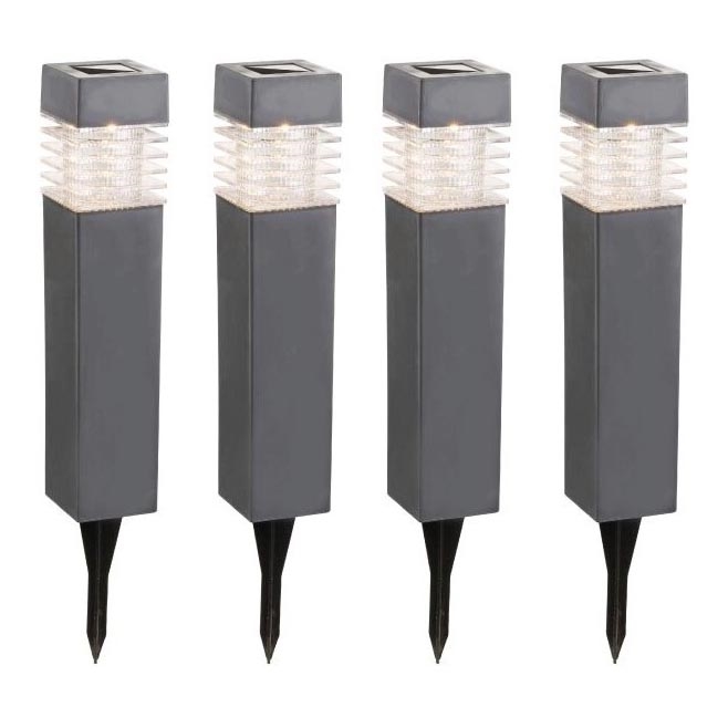 Globo - К-кт 4x LED Соларна лампа LED/0,06W/3,2V IP44