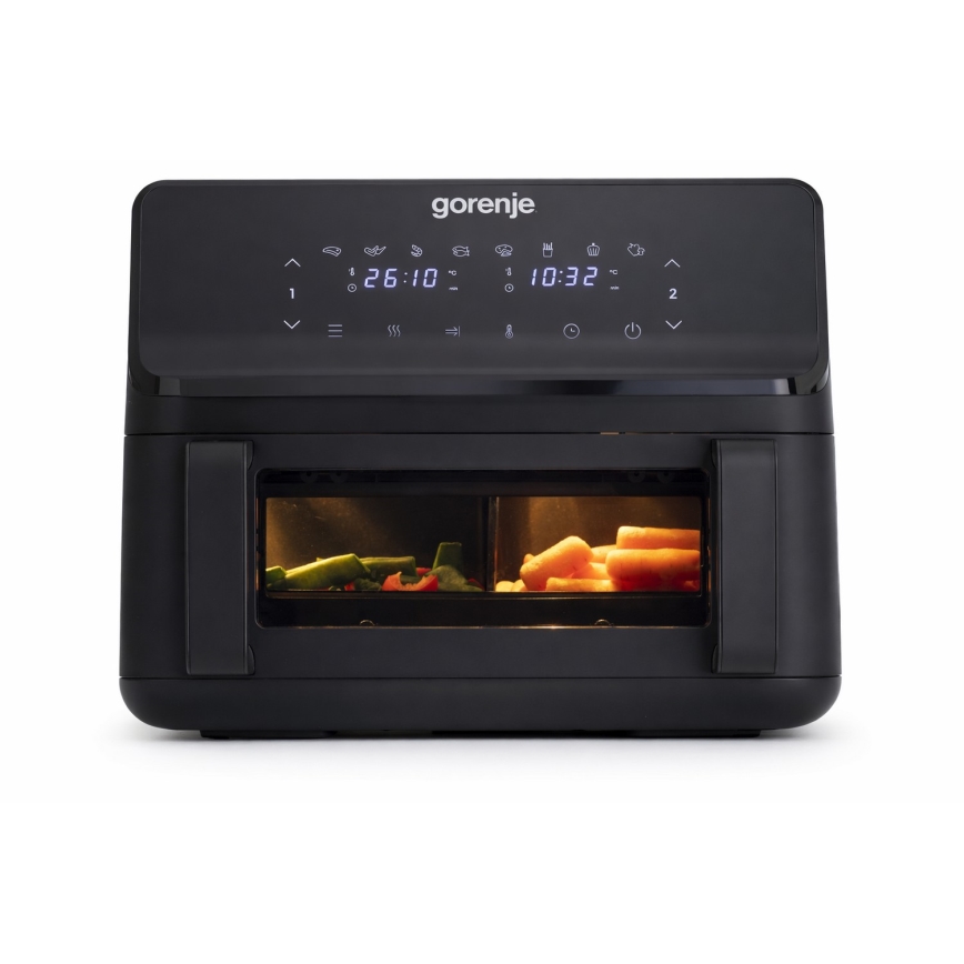 GORENJE AF2700BP - Фритюрник с горещ въздух 9 л 2700 W/230 V черен