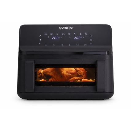 GORENJE AF2700BP - Фритюрник с горещ въздух 9 л 2700 W/230 V черен
