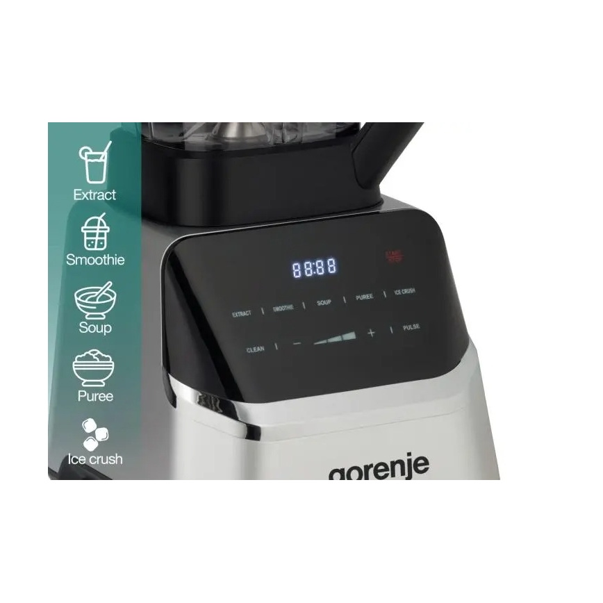 GORENJE BP1500DE - Настолен блендер 2 l 1500W/230V неръждаема стомана/черен