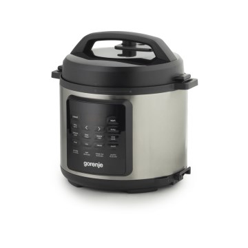 GORENJE GMC6SBK - Мултифункционална електрическа тенджера 6 л, 8 в 1, 1000W/230V, от неръждаема стомана