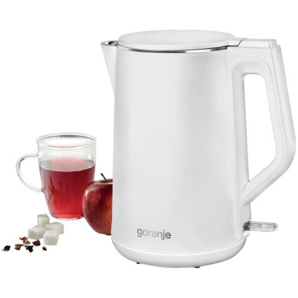 GORENJE K15DWW - Електрическа кана 1,5 l 2200W/230V бяла