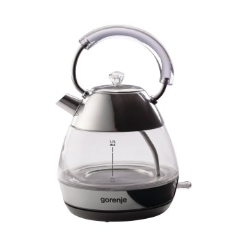 GORENJE K17GPD - Електрическа кана 1,7 l 2200W/230V стъкло/неръждаема стомана