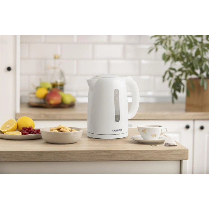 GORENJE K17W - Електрическа кана 1,7 л 2200W/230V бяла