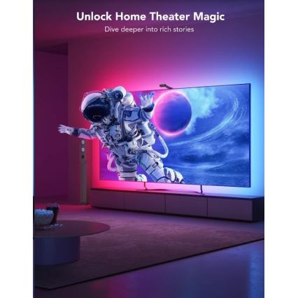 Govee - DreamView T2 DUAL TV 55-65 SMART LED подсветка RGBIC Wi-Fi + дистанционно управление