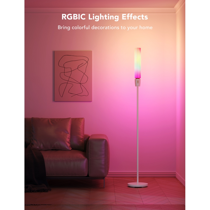 Govee - LED Димируем лампион CYLINDER SMART RGBICWW 2200-6500K