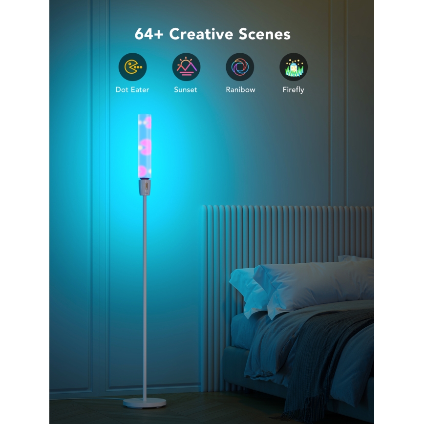 Govee - LED Димируем лампион CYLINDER SMART RGBICWW 2200-6500K