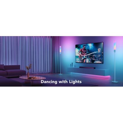 Govee - LED Димируем лампион CYLINDER SMART RGBICWW 2200-6500K