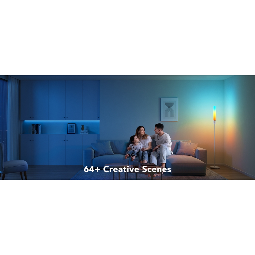 Govee - LED Димируем лампион CYLINDER SMART RGBICWW 2200-6500K