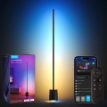 Govee - LED Димируем лампион с високоговорител Pro RGBICWW 2200-6500K Wi-Fi + дистанционно управление