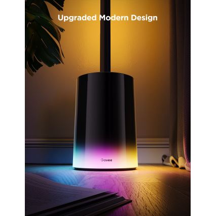 Govee - LED Димируем лампион Smart MATTER LED RGBICWW 2200-6500K Wi-Fi + дистанционно управление