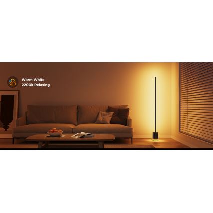 Govee - LED Димируем лампион Smart MATTER LED RGBICWW 2200-6500K Wi-Fi + дистанционно управление
