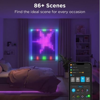 Govee - LED RGB Димируем екстериорен декоративни лампички LED/15W/230V IP65 Wi-Fi