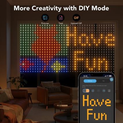 Govee - LED RGB Димируем екстериорен декоративни лампички LED/15W/230V IP65 Wi-Fi