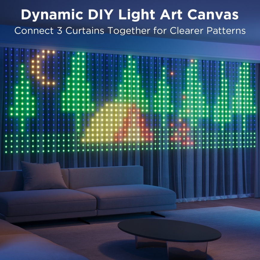 Govee - LED RGB Димируем екстериорен декоративни лампички LED/15W/230V IP65 Wi-Fi