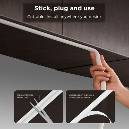 Govee - LED RGBICW Димируема лента COB 3780 диоди 3m Wi-Fi Matter