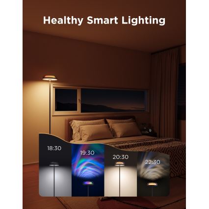 Govee - LED RGBICWW димируема подова лампа UPLIGHTER MATTER LED/24W/230V Wi-Fi