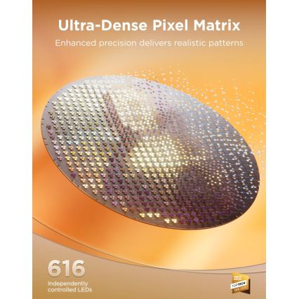 Govee - LED RGBICWW Димируемо таванно осветително тяло LED/55W/230V Ø 53 см Matter Wi-Fi