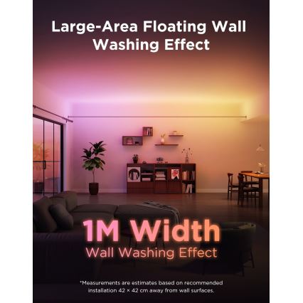 Govee - LED RGBICWW Подвесна LED лента LED/36W/24V 4m Skyline Matter Wi-Fi