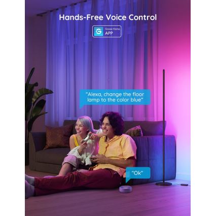 Govee - LED RGBW димируема стояща лампа LITE MATTER LED/24W/230V Wi-Fi 36 см