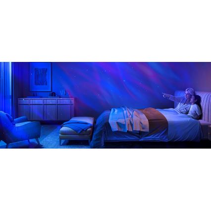 Govee - LED RGBW Galaxy Осветление Projector Pro Wi-Fi Matter