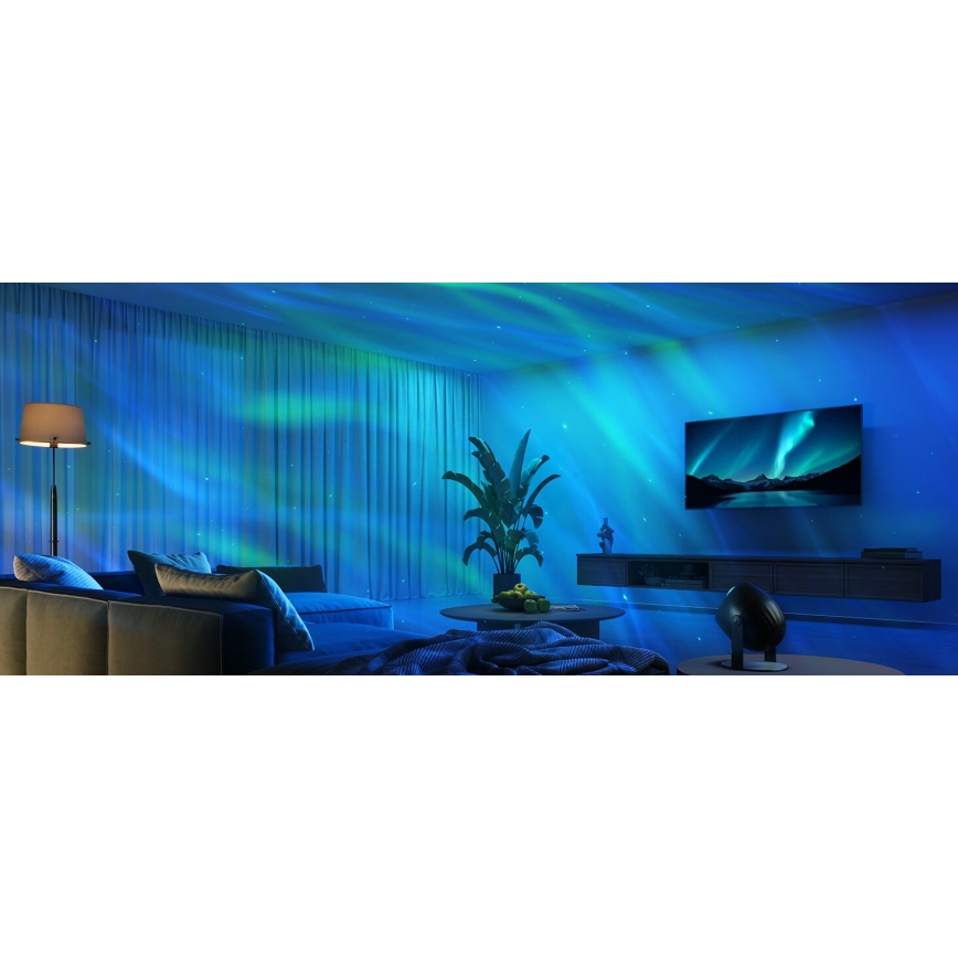 Govee - LED RGBW Galaxy Осветление Projector Pro Wi-Fi Matter