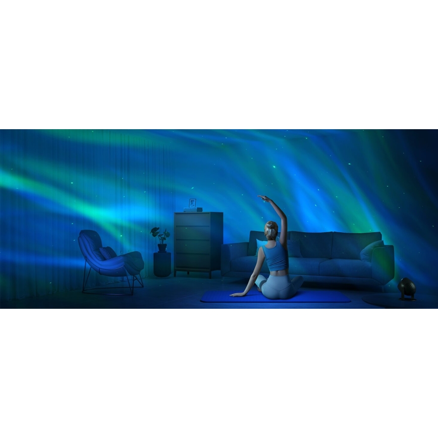 Govee - LED RGBW Galaxy Осветление Projector Pro Wi-Fi Matter