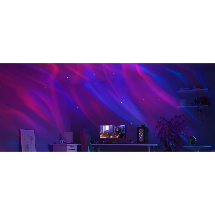 Govee - LED RGBW Galaxy Осветление Projector Pro Wi-Fi Matter