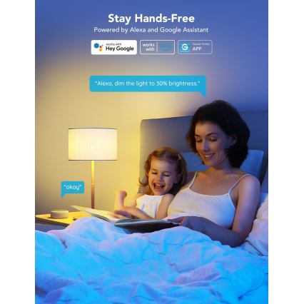 Govee - LED RGBWW димируема крушка Smart MATTER E27/9W/230V 2700-6500K Wi-Fi