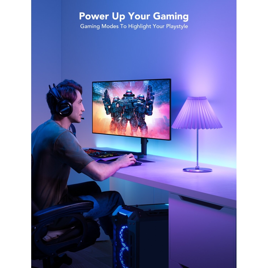 Govee - LED RGBWW Димируема крушка Smart E27/12W/230V 2700-6500K Wi-Fi