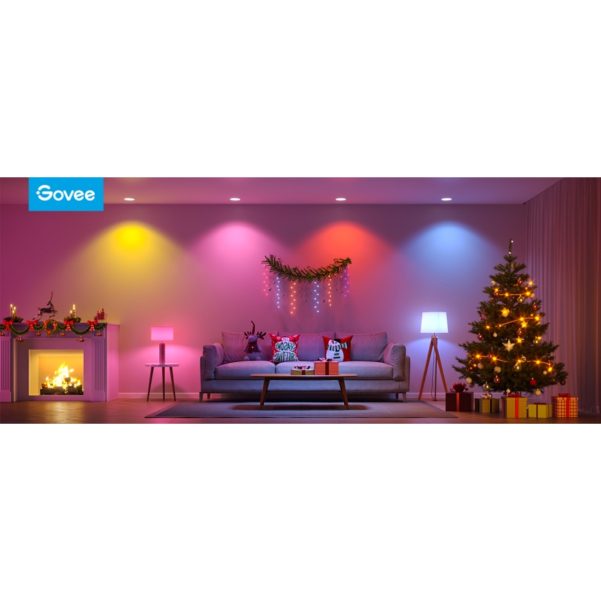 Govee - LED RGBWW Димируема крушка Smart E27/12W/230V 2700-6500K Wi-Fi