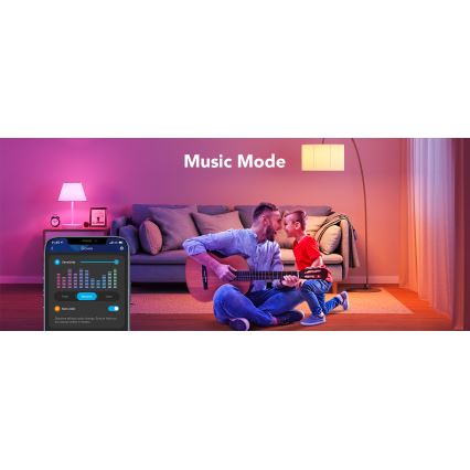 Govee - LED RGBWW Димируема крушка Smart E27/12W/230V 2700-6500K Wi-Fi
