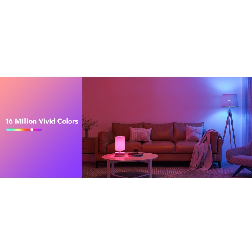 Govee - LED RGBWW Димируема крушка Smart E27/12W/230V 2700-6500K Wi-Fi