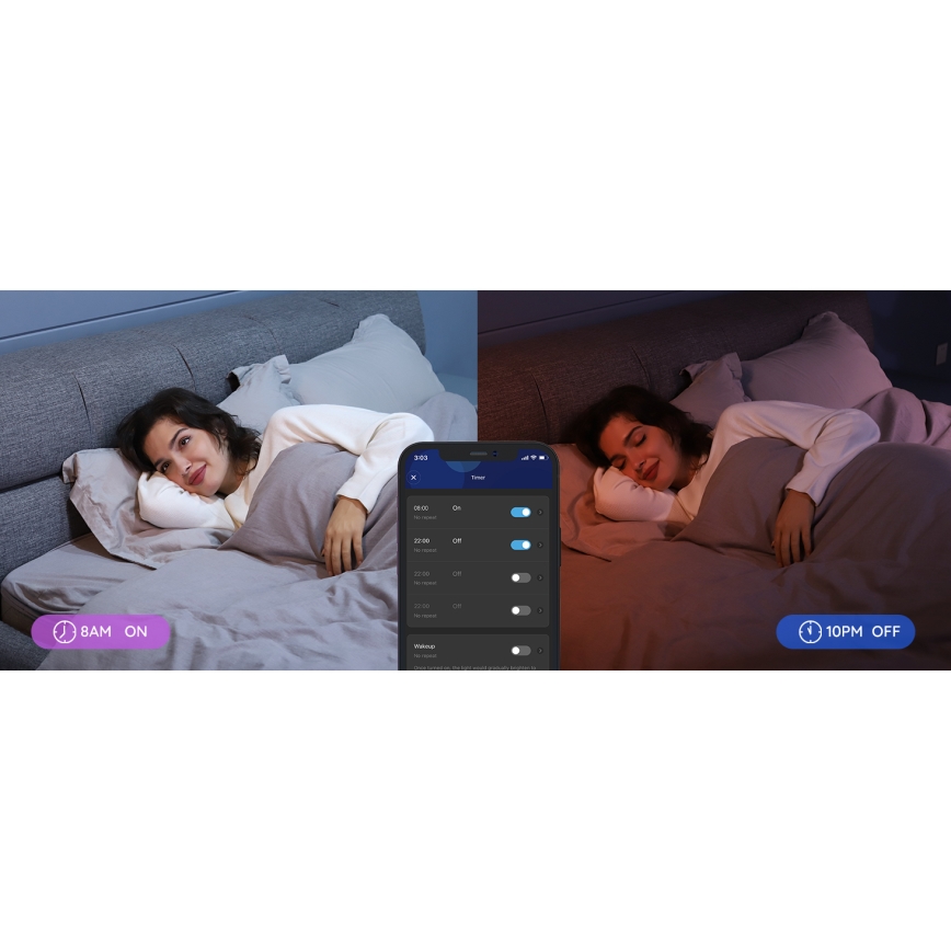 Govee - LED RGBWW Димируема крушка Smart E27/12W/230V 2700-6500K Wi-Fi