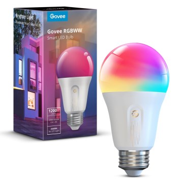 Govee - LED RGBWW Димируема крушка Smart MATTER E27/12W/230V 2700-6500K Wi-Fi
