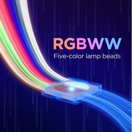 Govee - LED RGBWWIC Димируема лента Strip Light 2 Pro 5 м Wi-Fi Matter