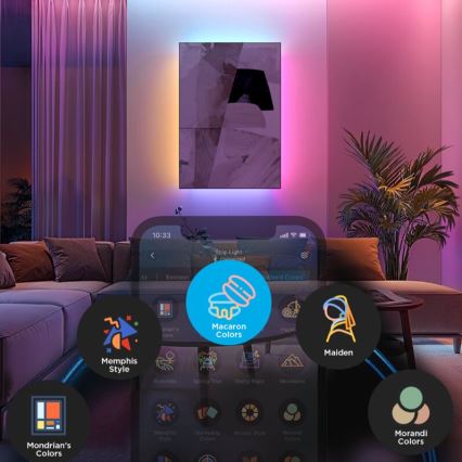 Govee - LED RGBWWIC Димируема лента Strip Light 2 Pro 5 м Wi-Fi Matter