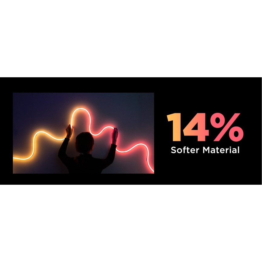 Govee - Neon 2 MATTER гъвкава LED лента 3m RGBIC Wi-Fi