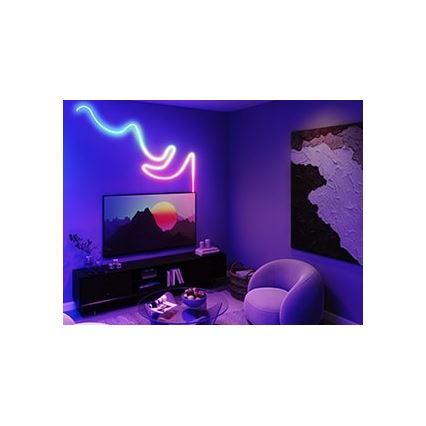 Govee - Neon 2 MATTER сгъваем LED лента 5m RGBIC Wi-Fi IP67