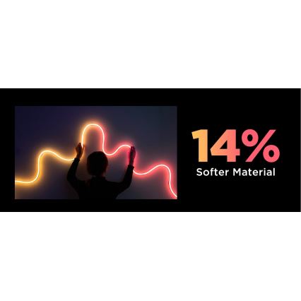 Govee - Neon 2 MATTER сгъваем LED лента 5m RGBIC Wi-Fi IP67