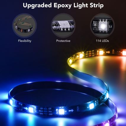 Govee - TV 40-50 SMART LED подсветка RGBIC Wi-Fi