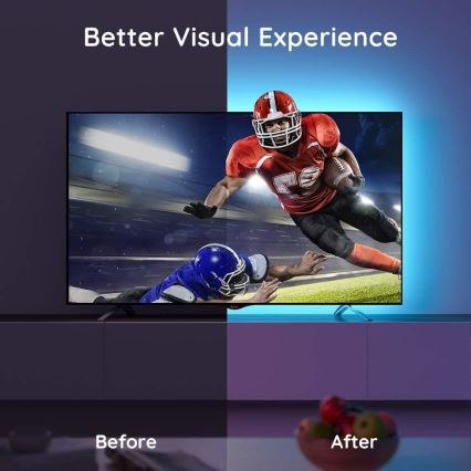 Govee - TV 46-60" SMART LED подсветка RGB + дистанционно управление