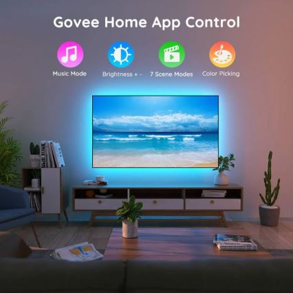Govee - TV 46-60" SMART LED подсветка RGB + дистанционно управление
