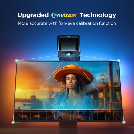 Govee - TV Backlight 3 Lite TV 55-65 SMART LED подсветка RGBICW Wi-Fi IP67 + дистанционно управление