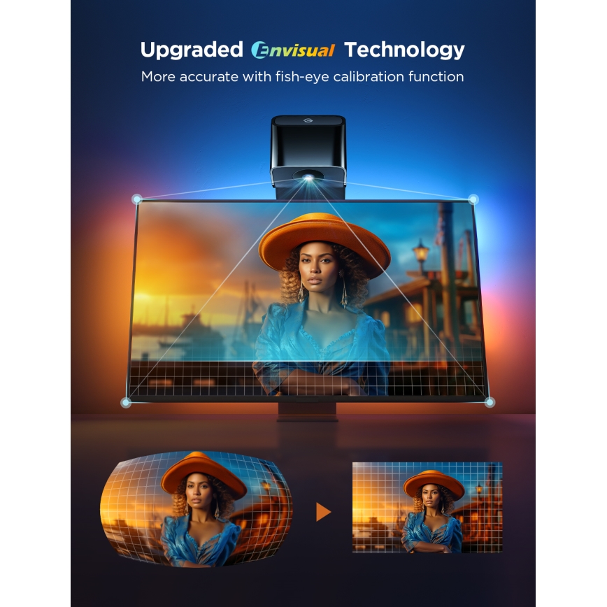 Govee - TV Backlight 3 Lite TV 75-85" SMART LED подсветка RGBICW Wi-Fi IP67