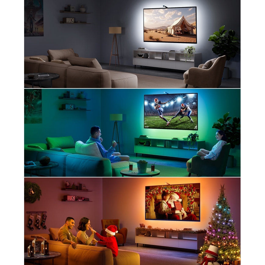 Govee - TV Backlight 3 Lite TV 75-85" SMART LED подсветка RGBICW Wi-Fi IP67