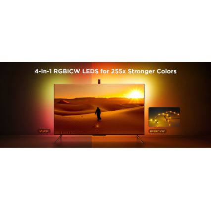 Govee - TV Backlight 3 Lite TV 75-85" SMART LED подсветка RGBICW Wi-Fi IP67
